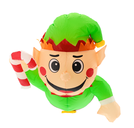 INFLATABLE ELF FOR WINDOW LED 90 CM