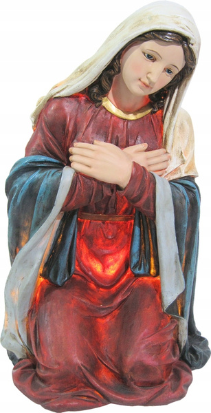 KPL. 3 FIGUR PODSVÍCENÝCH - SV. RODINA 120 CM HMOTA ŽIVICE *0473