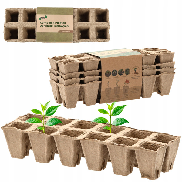 PAPER POTS 12 CELLSX4PC EACH