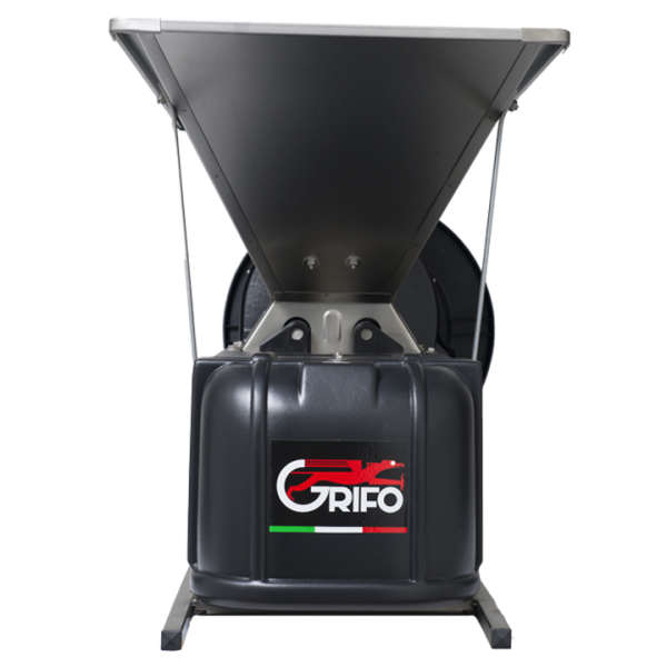 ROZDRABNIARKA +ODSZYPUŁKOWARKA DO WINOGRON 90 x 50 CM RĘCZNA INOX