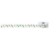 CHRISTMAS DECORATIVE RIBBON MIX DESIGNS 2.5 CM x 2.7M