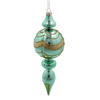 SET OF 3 CHRISTMAS TREE ORNAMENTS - STARPOINTS MIX OF COLORS 17CM pack=12 sets