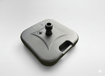 PODSTAWA DO PARASOLA NA WODĘ 19 L 44 x 12,5 x 44 CM CZARNA