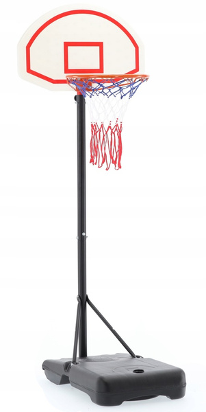KOSZ DO KOSZYKÓWKI NA REGULOWANYM STOJAKU 165 - 205 CM *7499