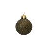 SET OF 47 BAUBLES 4-6 CM OLIVE/COPPER/GRAPHITE MIX DESIGNS