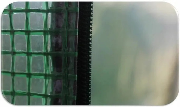 TUNEL FOLIOWY OGRODOWY 5 SEGMENTOWY "POŁÓWKA" ZIELONY 6x1,5x2 m