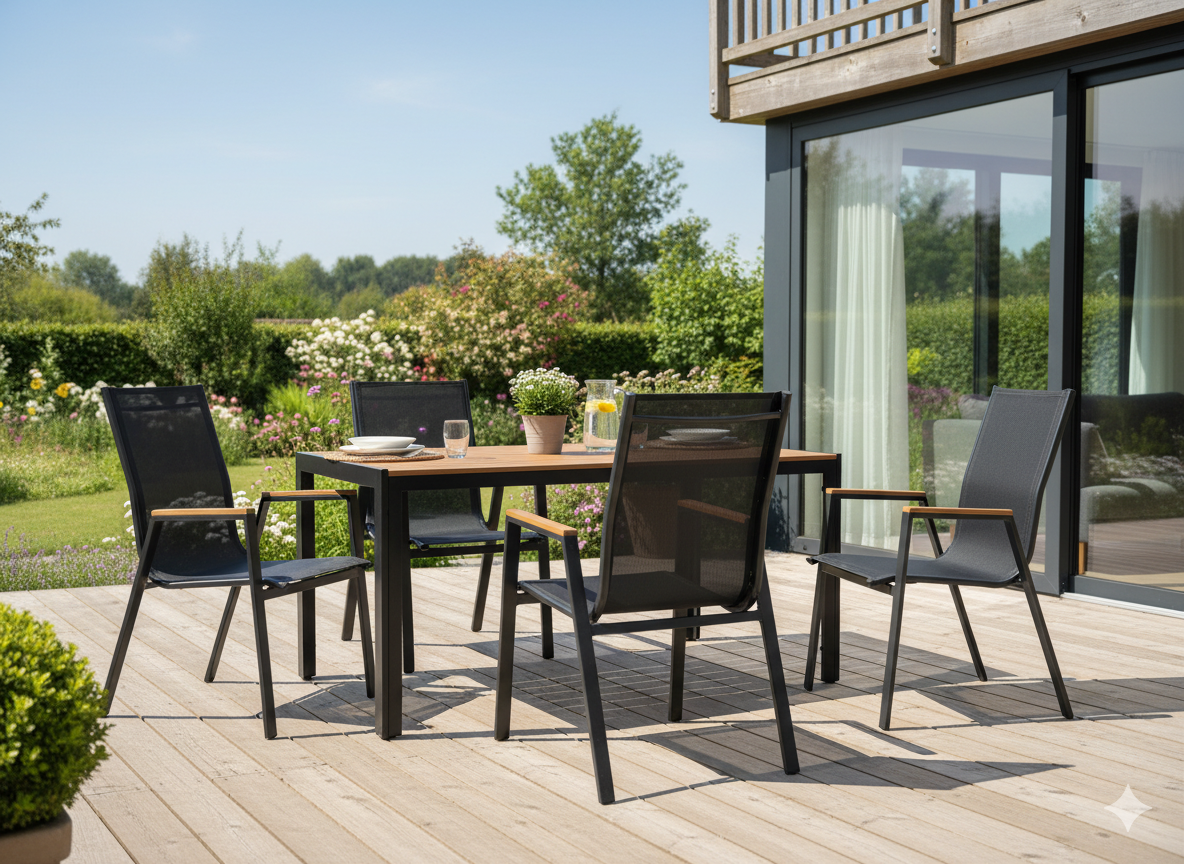 STALOWY STÓŁ OGRODOWY Z BLATEM POLYWOOD 150 x 90 x 73 CM CZARNY pol_pl_STALOWY-STOL-OGRODOWY-Z-BLATEM-POLYWOOD-150-x-90-x-73-CM-CZARNY-2297_9