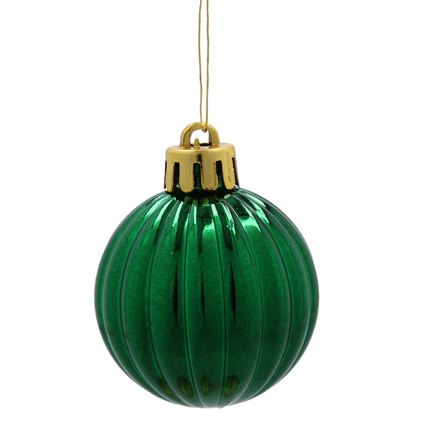 KPL. 24 BOMBEK 4 CM ZIELONY / CZERWONY *3641