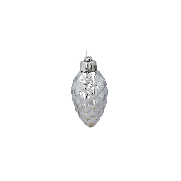 KPL. 60 Vianočných ozdôb červená/zlatá/sivá mix vzorov *7597