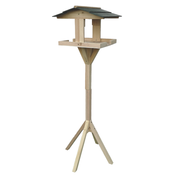 KARMNIK DLA PTAKÓW DREWNIANY NA NODZE 116 x 30 x 30 CM *7915