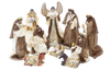 SADA FIGUR K VÁNOCŮ 10 KS DO 33 CM *6455