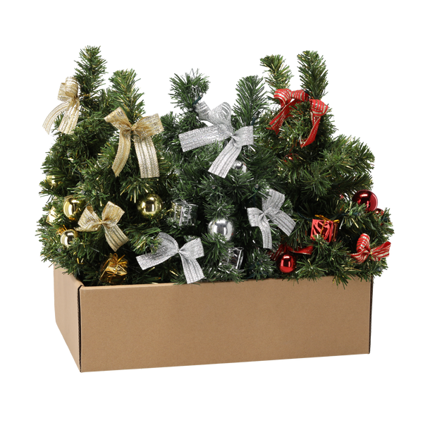 CHRISTMAS TREE LED 40 CM MIX OF COLOURS