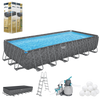 APX 365 24' x 12' x 52"/7.32m x 3.66m x 1.32m Rectangular Pool Set