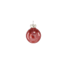 SET OF 11 CHRISTMAS TREE BAUBLES WARM COLORS 3 CM