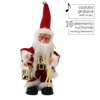 SANTA CLAUS WITH LANTERN - PLAYING 30,5 CM