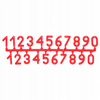 SET OF HIVE NUMBERS pack=50pcs