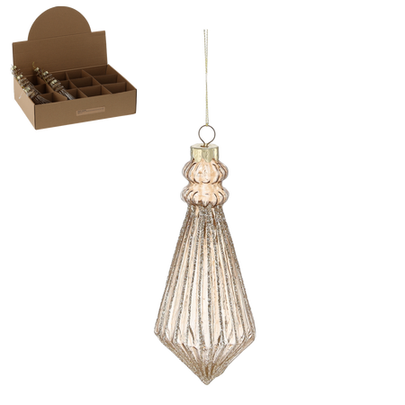 GLASS BAUBLE - STYLE BAROQUE