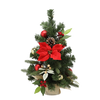 CHRISTMAS TREE LED 50 CM RED-GOLD