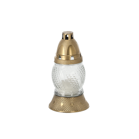 Sviečka 16,5CM/8H 468BZ3714 ZLATÝ OBAL=*8714