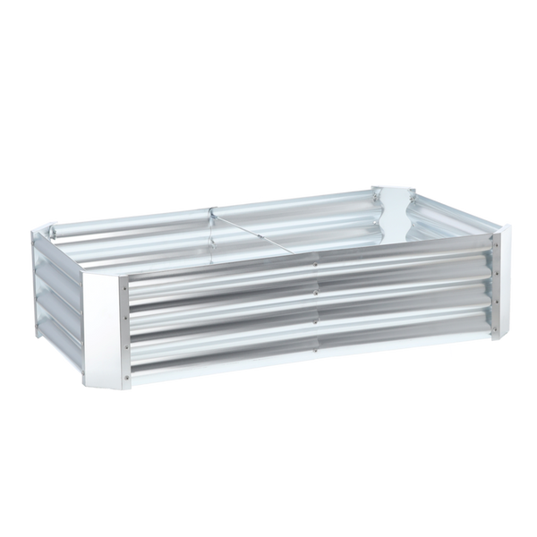 ZELENINOVO-KVĚTINOVÝ ZÁHON 240 X 120 X 30 CM OBRÁCENÝ ZINKOVANÝ *8304