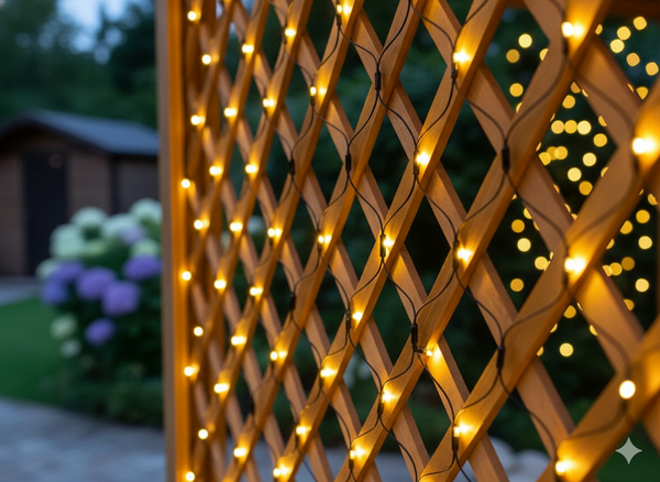 KURTYNA SIATKA LED 256L CIEPŁY BIAŁY 2 x 2 M WEWN/ZEWN *1681