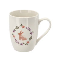 KUBEK PORCELANOWY 340 ML ZAJĄCZEK opak=12szt *7857