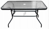 STOLIK OGRODOWY PROSTOKĄTNY 150 x 90 x 70 cm*2286