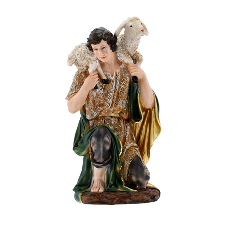 FIGÚRA PASIČ 36 x 42 x 77 CM (106,68 CM) polyrezin *2924