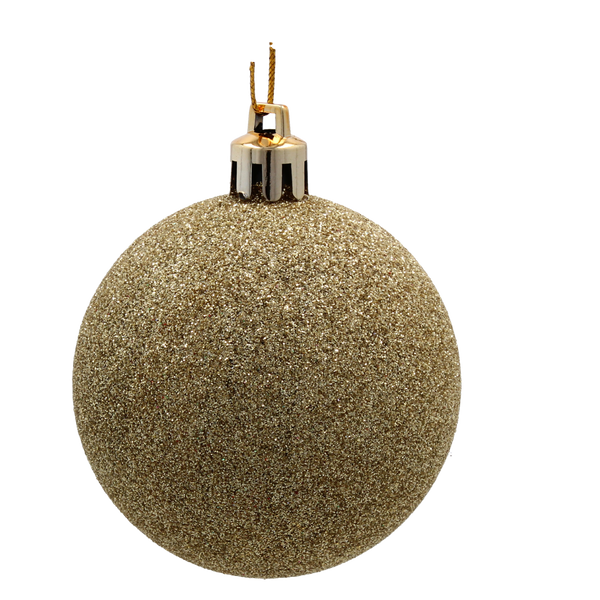 SET OF 24 CHRISTMAS BAUBLES RED, SILVER, GOLD