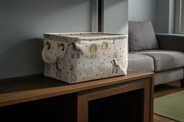 RECTANGULAR BASKET SAFARI SIZE S