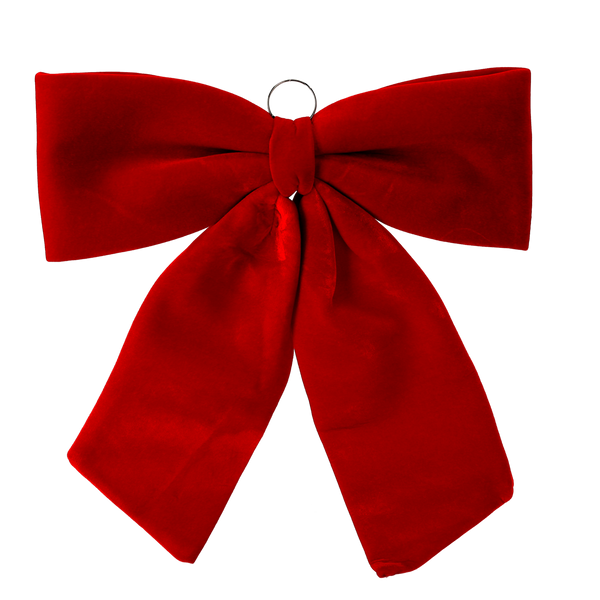 ČERVENÁ VIANOČNÁ STUHA 70 CM *3122