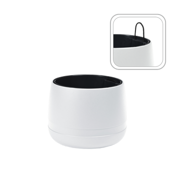 POT KOMA VASE 350MM - white*51090