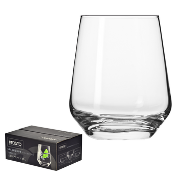 Sada 6 ks pohárov Splendour 400 ml nízka *7480*