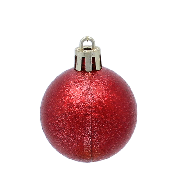 24 CHRISTMAS ORNAMENTS - MIX