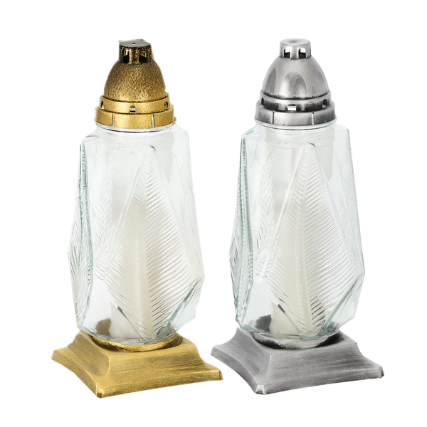 CANDLE 31CM/40H Z418 SILVER/GOLD PEN PACK=6PCS*6794