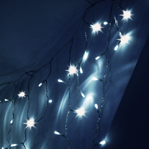 COLD WHITE ICICLE CURTAIN 300L