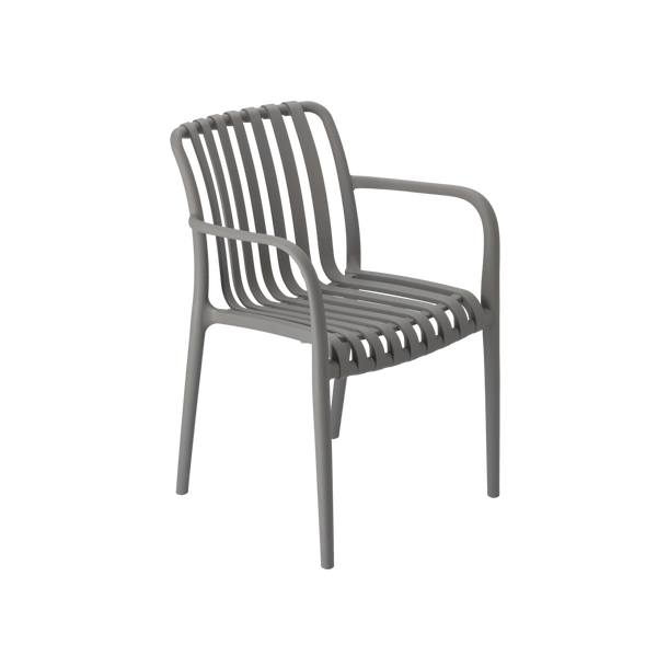 BANCĂ PENTRU GRĂDINĂ 45.5 x 57 x 45 / 81 CM GRI *8663