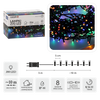 LED SVĚTLA 200L MULTIKOLOR DÉLKA 3 + 10 M VNITŘNÍ/VENKOVNÍ *9461