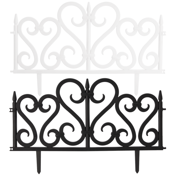 SET DE 4 ZARȚI DE GRĂDINĂ 60 x 37 CM *6917