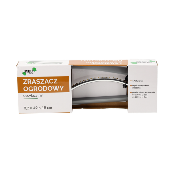 ZRASZACZ OGRODOWY OSCYLACYJNY 8,2 x 49 x 18 CM *5295