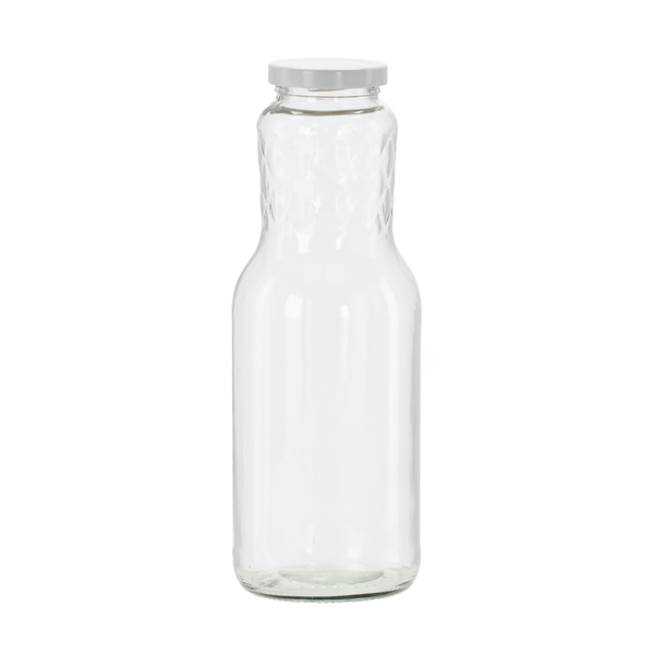 BUTELKA 1000 ML SOCZEK + ZAKRĘTKA FI 53 EMALIA OPAK 8 SZT. /*0105/