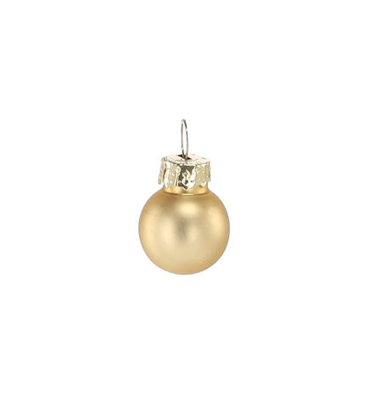 SET OF 24 CHRISTMAS TREE BAUBLES MIC COLORS 6 x 6 CM