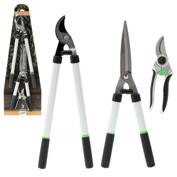 3-PCS GARDEN SHEAR SET 20/51/54 CM