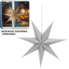 PAPER DECORATIVE STAR 60 CM GRAY