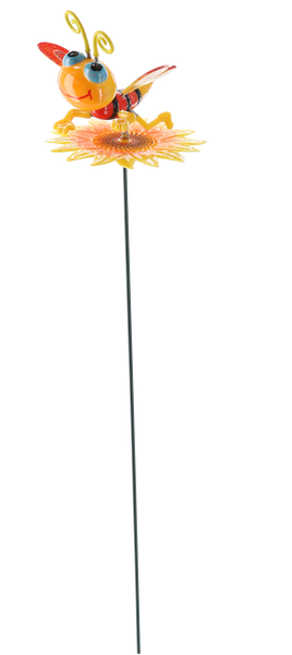 DECORATION ON A STAKE FOR A PLANT POT/GARDEN – MIXED DESIGNS 11 CM / 50 CM