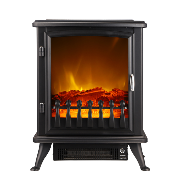 FIREPLACE STOVE - FLAME IMITATION - 41,5 x 28 x 50,8 CM - 900/1800W