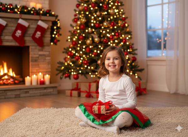 SPÓDNICZKA TIULOWA DZIEWCZĘCA *6859