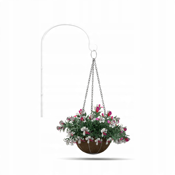 POT DE FLOARE PENDULAT CU INSERTIE DIN FIBRE DE COCOS 25,5 x 13 CM *5530