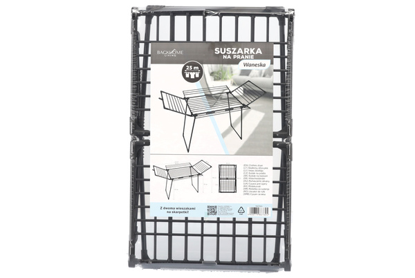 USCARE DE RUFĂ CU DOUĂ HANGURI PENTRU ȘOSETE ''WANESKA'' 174 x 61-86 x 106 CM *7604