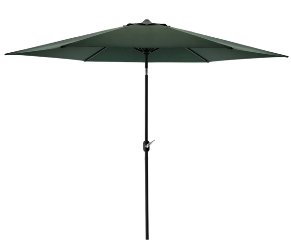 PARASOL OGRODOWY 3 M ZIELONY Z POKROWCEM